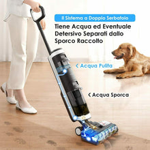 Carica l&#39;immagine nel visualizzatore di Gallery, Tineco FLOOR ONE S3 Aspirapolvere Lavapavimenti Cordless, Senza Fili,...