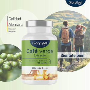 Integratore Caffè Verde + Te Verde + Guaranà + Caffeina,Vitamina B2+B6 –