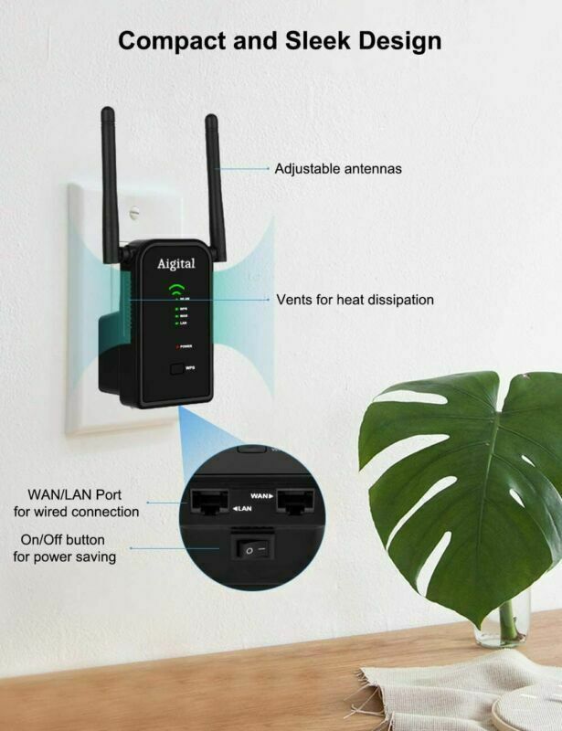 Ripetitore Wi-Fi dalla Grande Portata, WiFi Extender e Access –